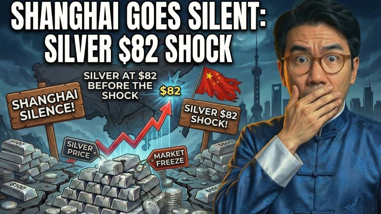 Shanghai Goes Silent: Silver at $82 Before the Shock