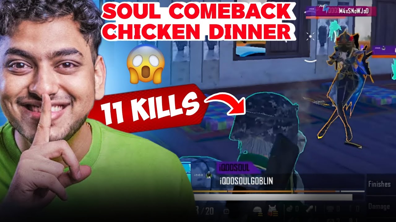 Aman Reaction on SouL CRAZY Sanhok Chicken
