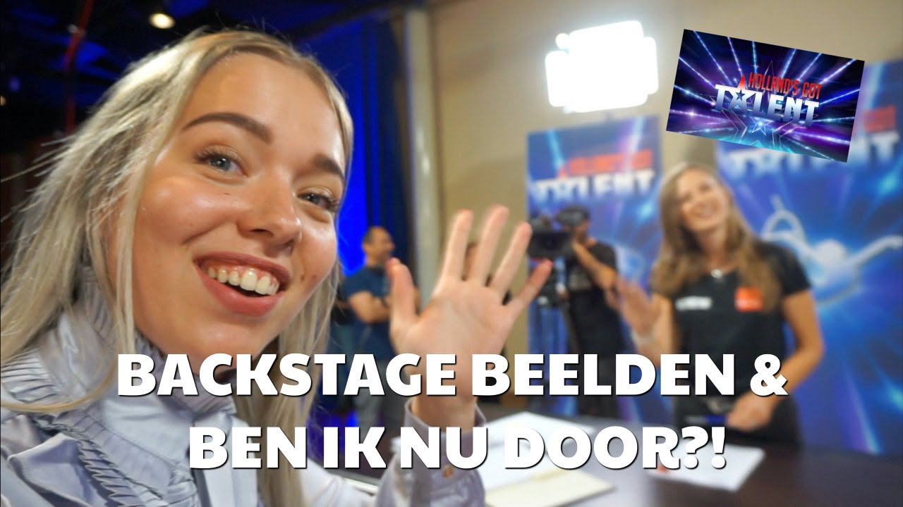 4X JA BIJ HOLLANDS GOT TALENT! + BEHIND THE SCENES BEELDEN || Beau Potman