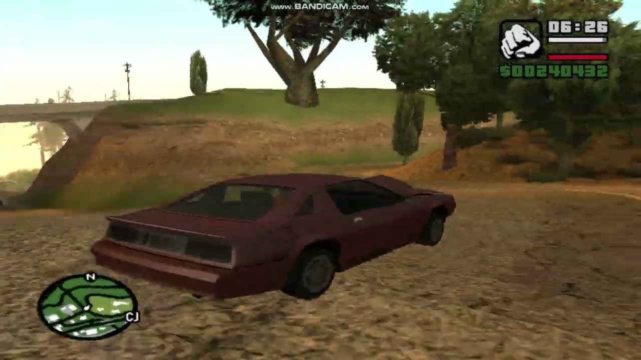 GTA San Andreas: CJ Fails the Driving Test 10 Times! 
