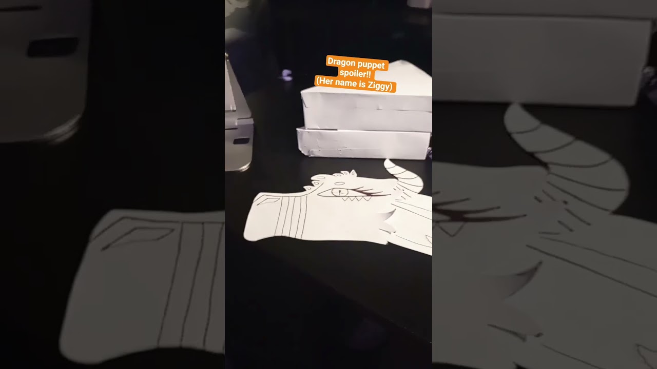 ~It will probs take me a while to finish~ #yt #ytshorts #youtube #youtubeshorts #dragonpuppets #art