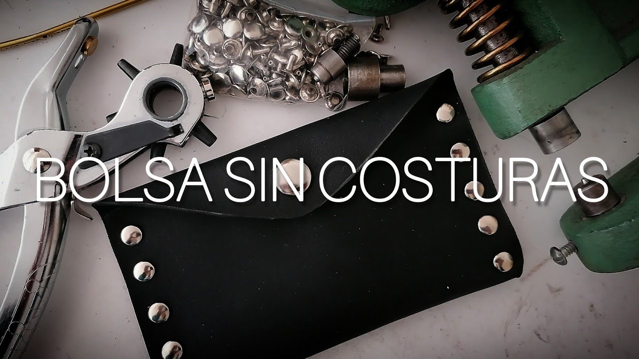 BOLSA SIN COSTURAS método fácil