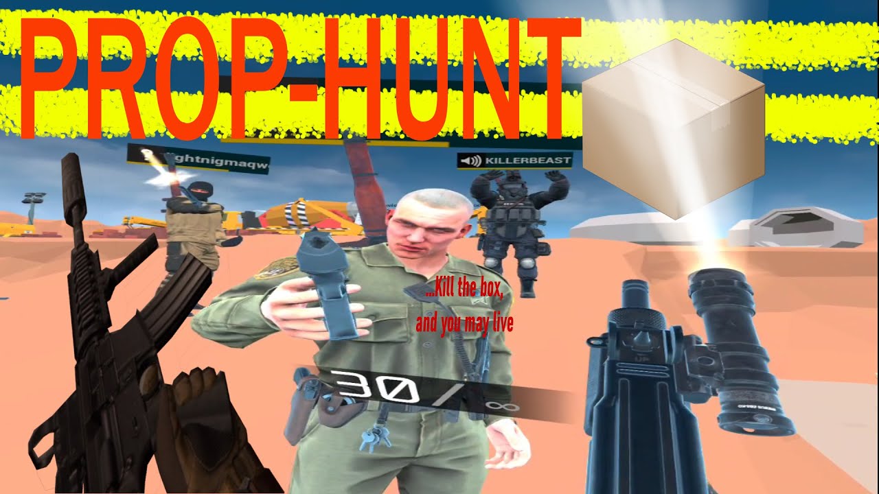 Prop Hunt VR (Oculus Quest 2) Pavlov Shack