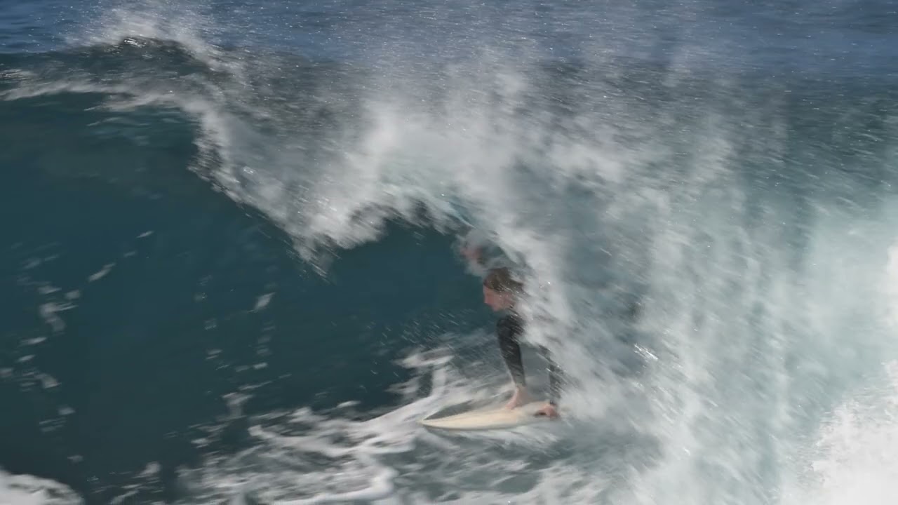 A Huge Winter Swell hits Cape Fear /Massive Wipeout