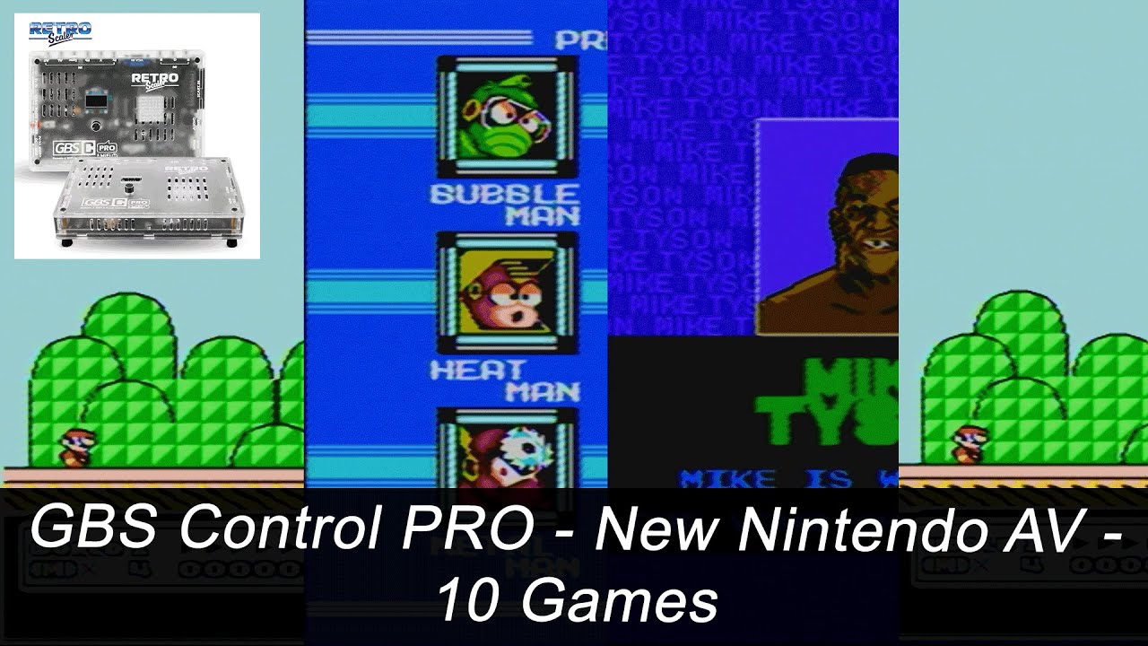 Scalers Tests #07 - GBS Control PRO | New Famicom AV
