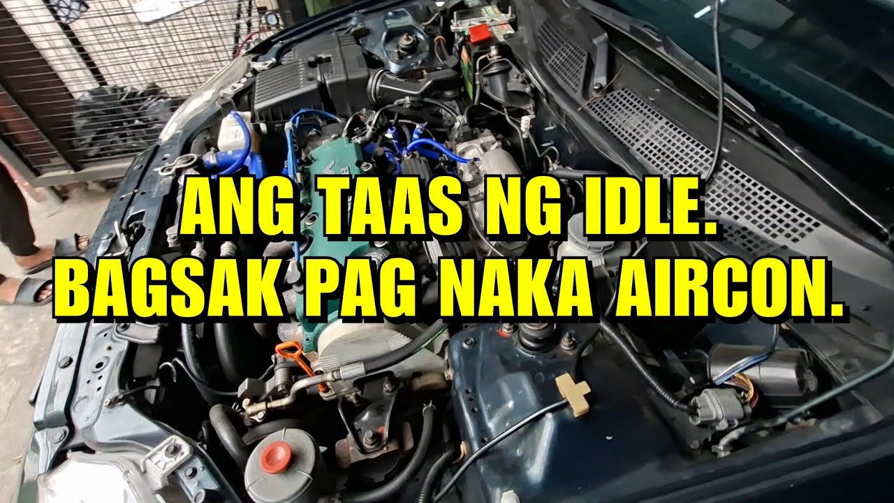 HONDA CIVIC VTI 2000_MATAAS ANG MENOR AT BUMABAGSAK PAG NAKA AIRCON AT BUKAS ANG ILAW.