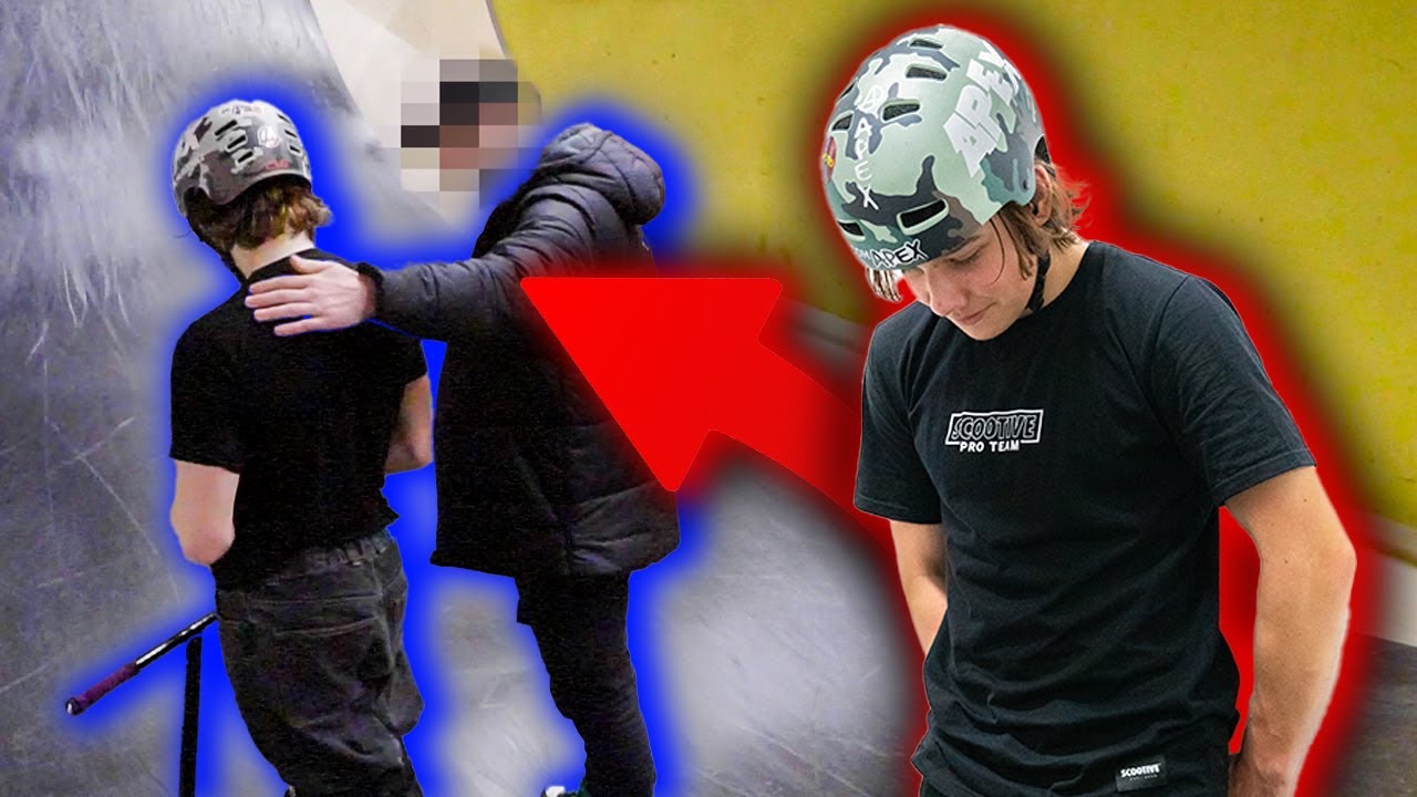 WYRZUCILI GO ZE SKATEPARKU!
