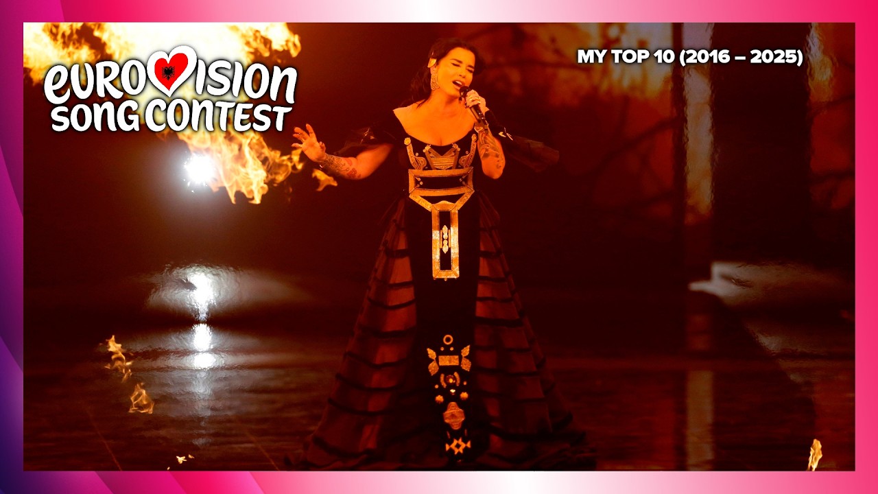 🇦🇱 Ranking Albanian Eurovision Entries (2016 - 2025)