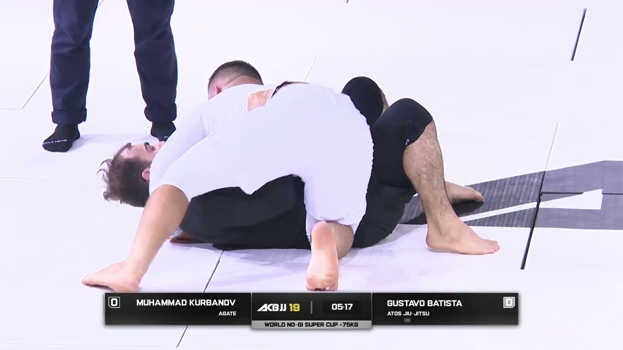 Muhammad Kurbanov vs Gustavo Batista World NO-GI Super Cup +75 (Heavyweight absolute) Quarterfinal