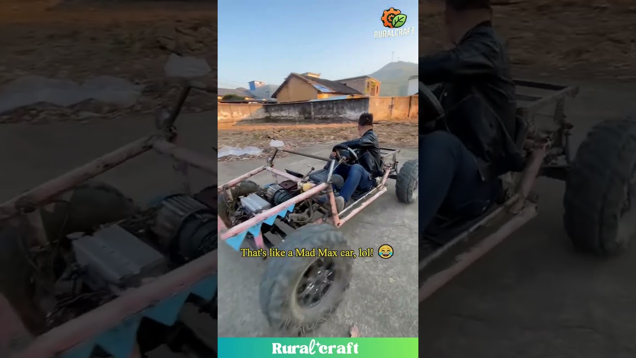 He Built That?! This Homemade Car Is Insane! #diy #homemade #wow