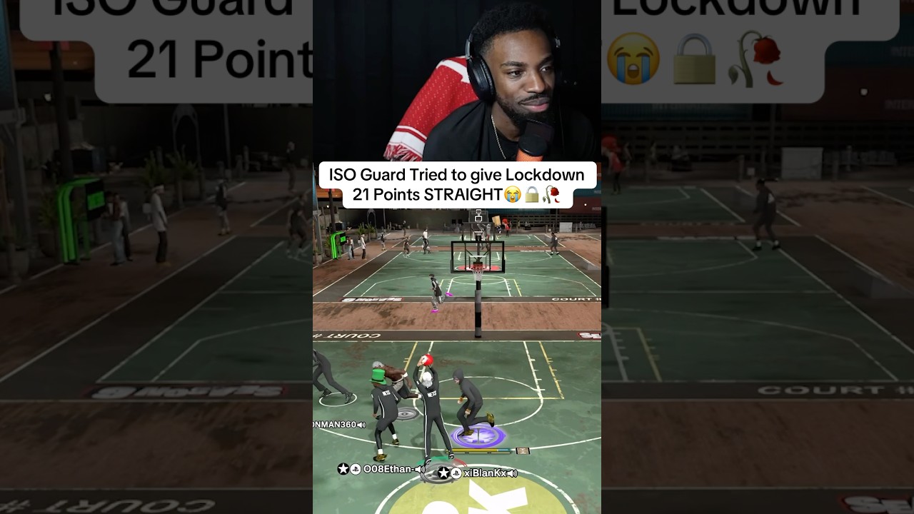 Никогда не устраивайте полную изоляцию 🤣🔒🥀 #nba2k26 #2k26 #xiblank #explore