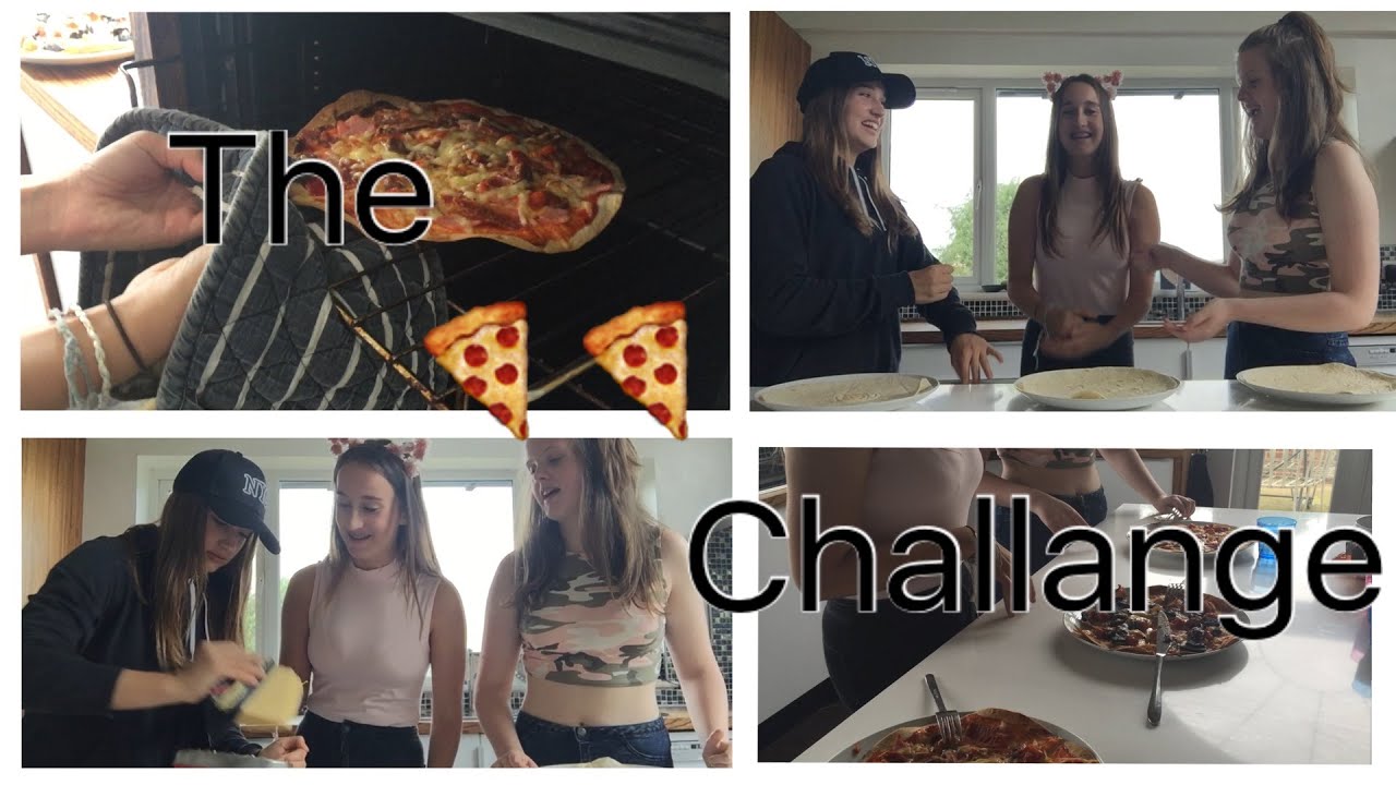 Pizza challenge | Amber and Misha