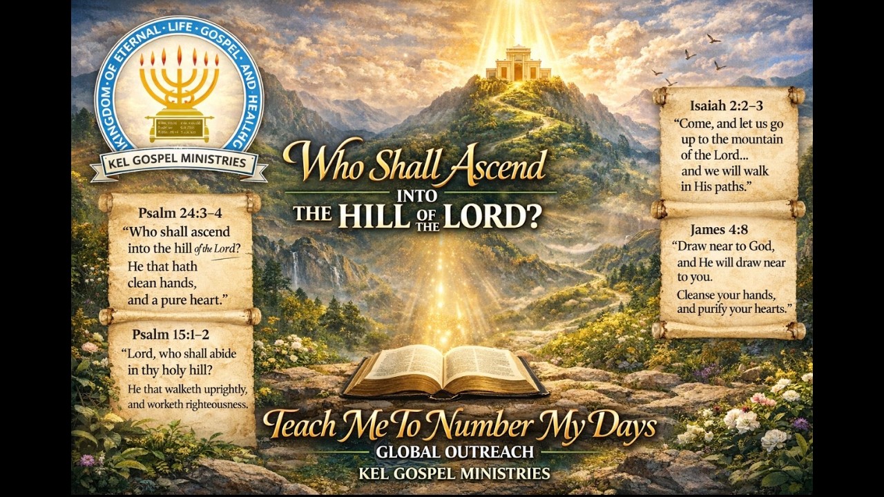 LIVE 🔴 Teach Me To Number My Days Outreach | The Hill of the Lord | EP265 | Mon 9 Mar 2026 @ 12AM-1