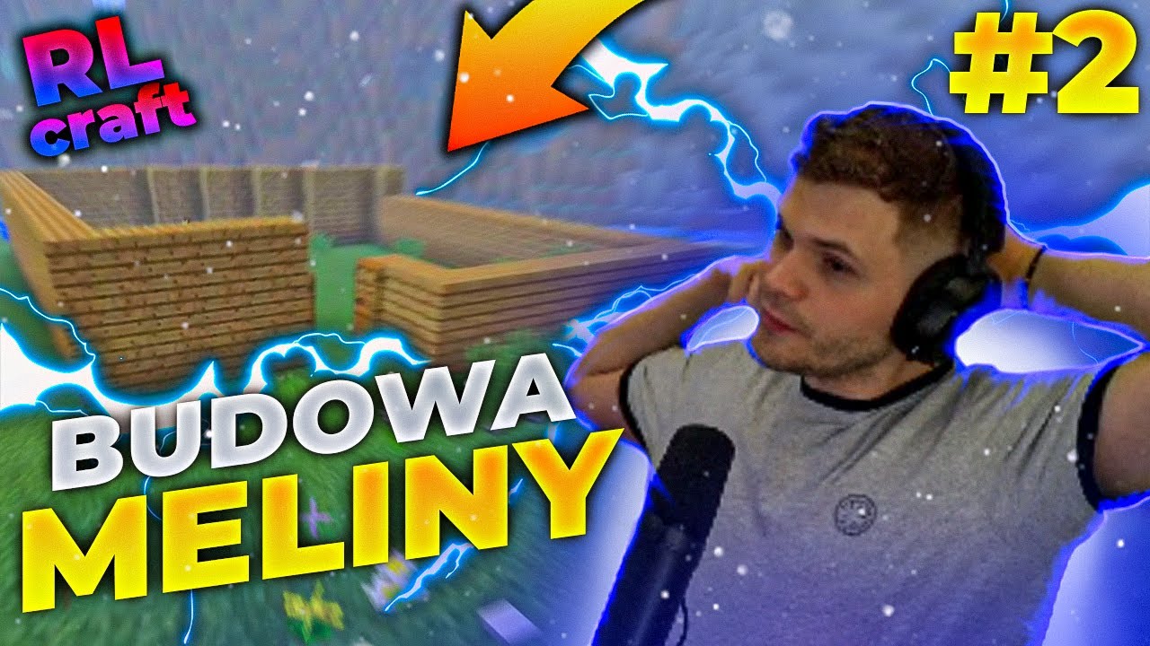 GUCIO - PIERWSZY DOMEK | RLCRAFT | MINECRAFT #2