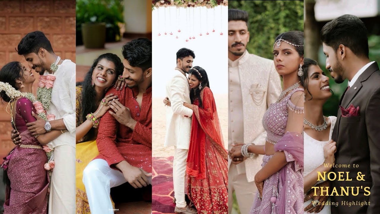 Wedding Highlight 2026| Cinematic Wedding Video 💍 Thanu & Noel  #thanoel_kalayanam