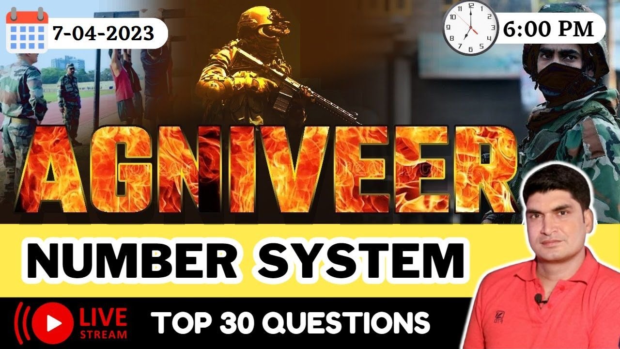 Agniveer top 10 class | Complete number system | class 1