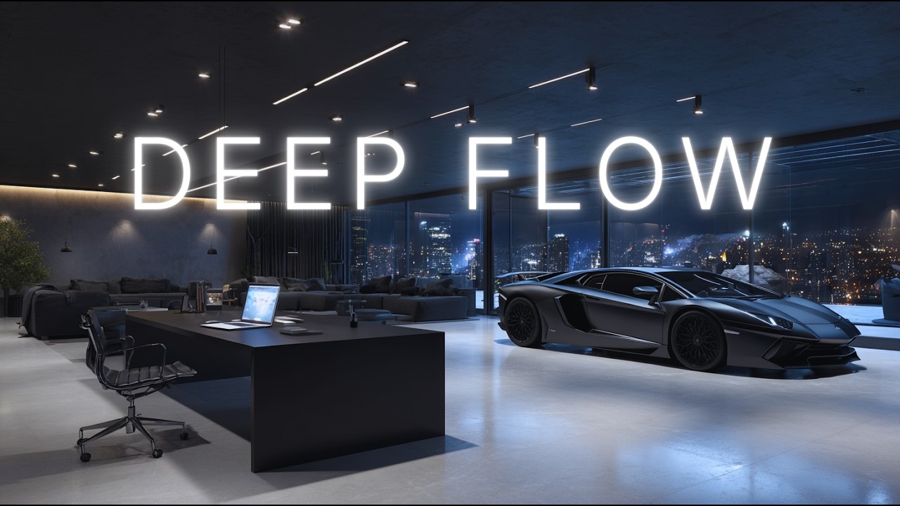 Focus Music – Deep Flow for Intense, Uninterrupted Work (Night Workspace)