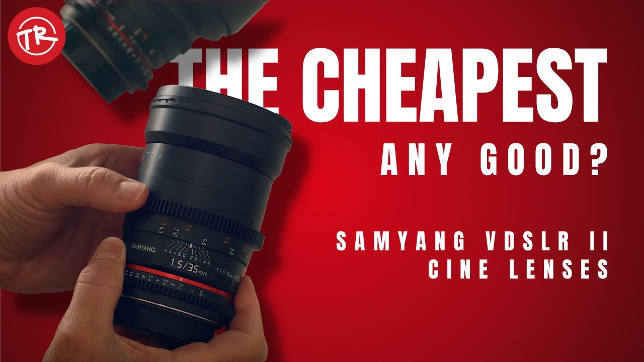 THE CHEAPEST CINE LENSES for BMPCC 6k PRO