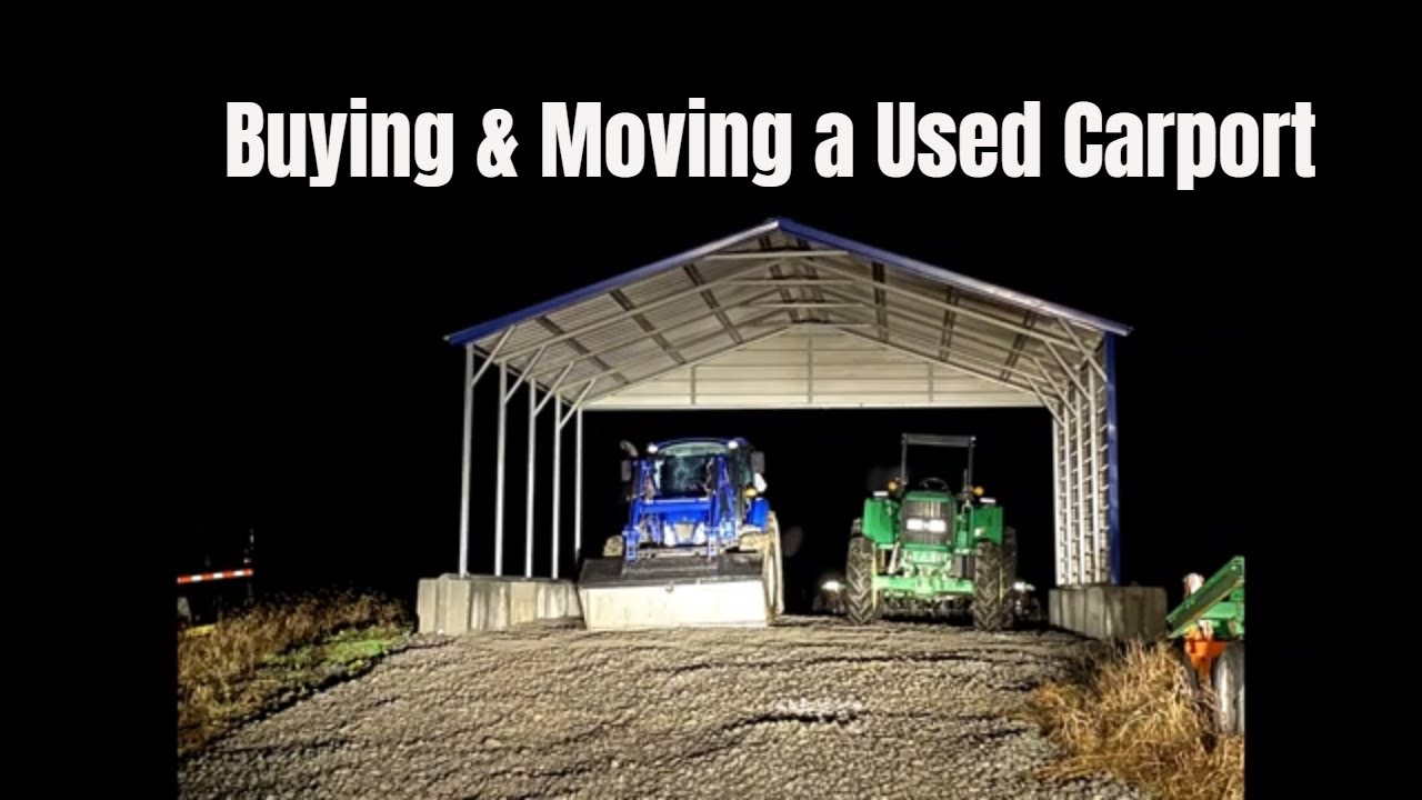Buying & Moving a Used Carport