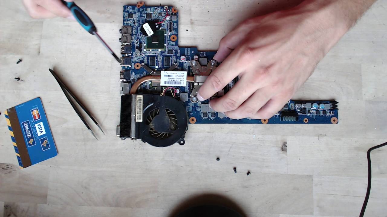 Como desmontar portatil HP limpiar ventilador solucion problema temperatura