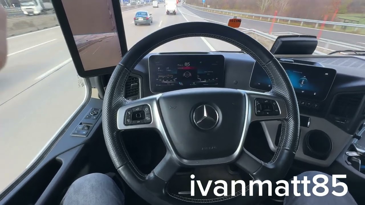 Actros MP5 1851 Autonomna voznja #actros #mp5 #1851 #lkw #truck #kamion