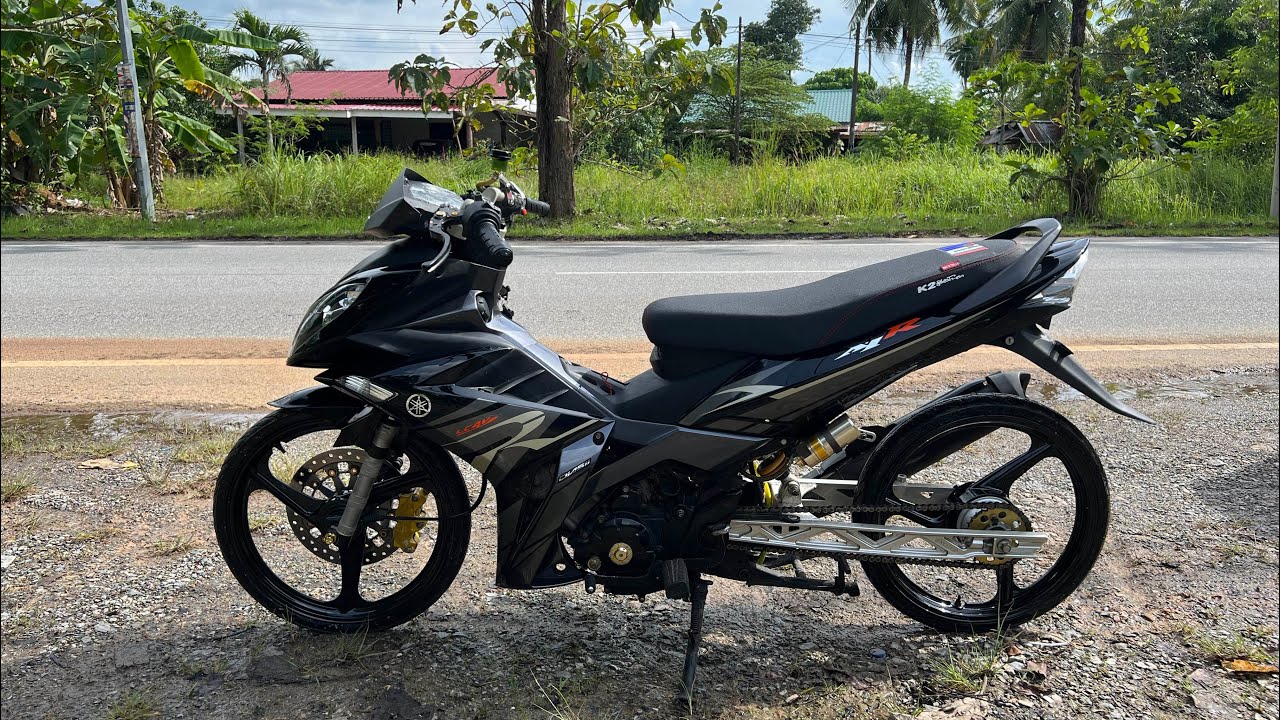 LC135 CONVERT X1R- Spray Rim/Sticker Hitam R 😍