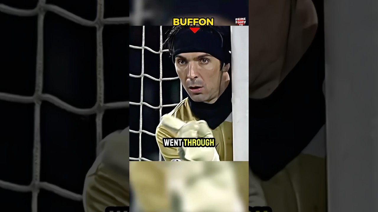 Buffon&rsquo;s 7-Month Secret Battle No One Knew About 😱 . #buffon #goalkeeper #footballstory
