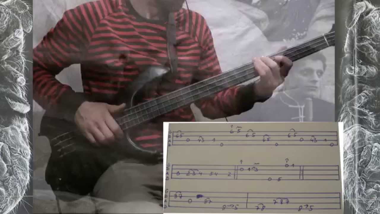Mick Karn - Feta Funk - Bass Cover Lesson (with Tabs)