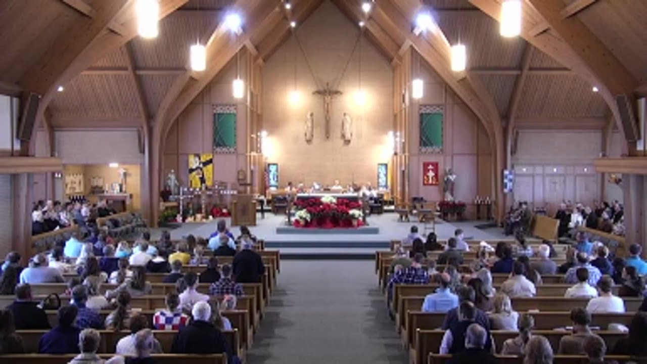 9:00 am Sunday Mass at Precious Blood Catholic Church