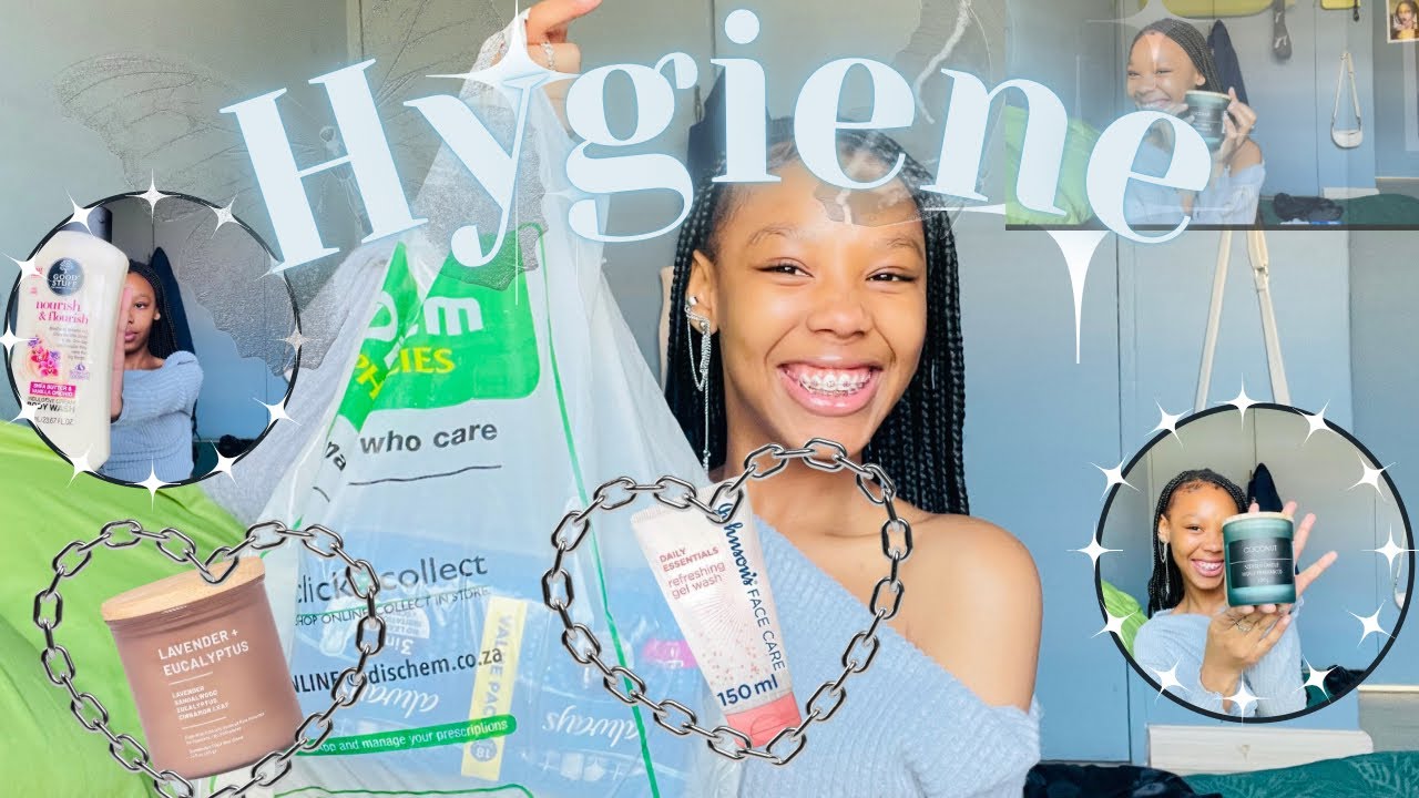 Hygiene vlog💄🛍️+haul💗||South African YouTuber ||stay safe😮‍💨❄️💕