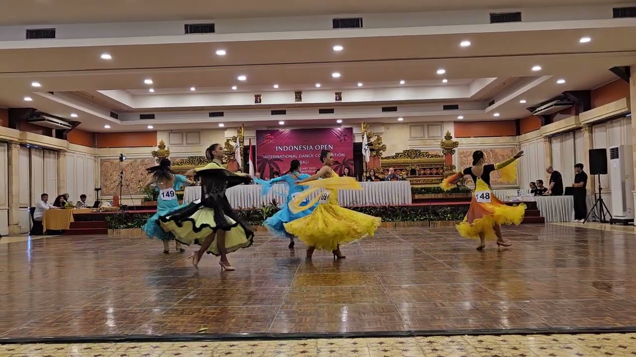 UCWDC | INDONESIA OPEN INTERNATIONAL LINE DANCE COMPETITION 2023(Female Intermediate: Rise & Fall)