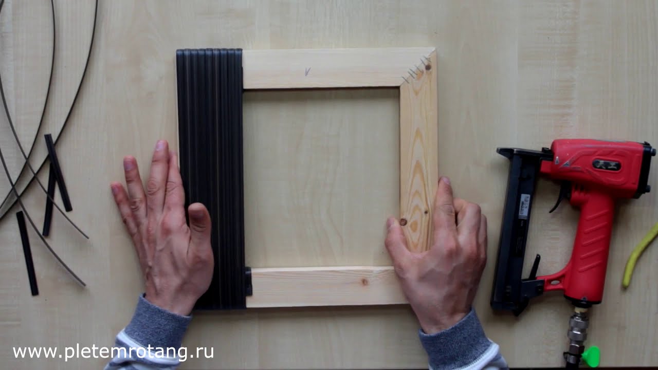 Плетеная мебель из ротанга. Урок  №2. Узоры