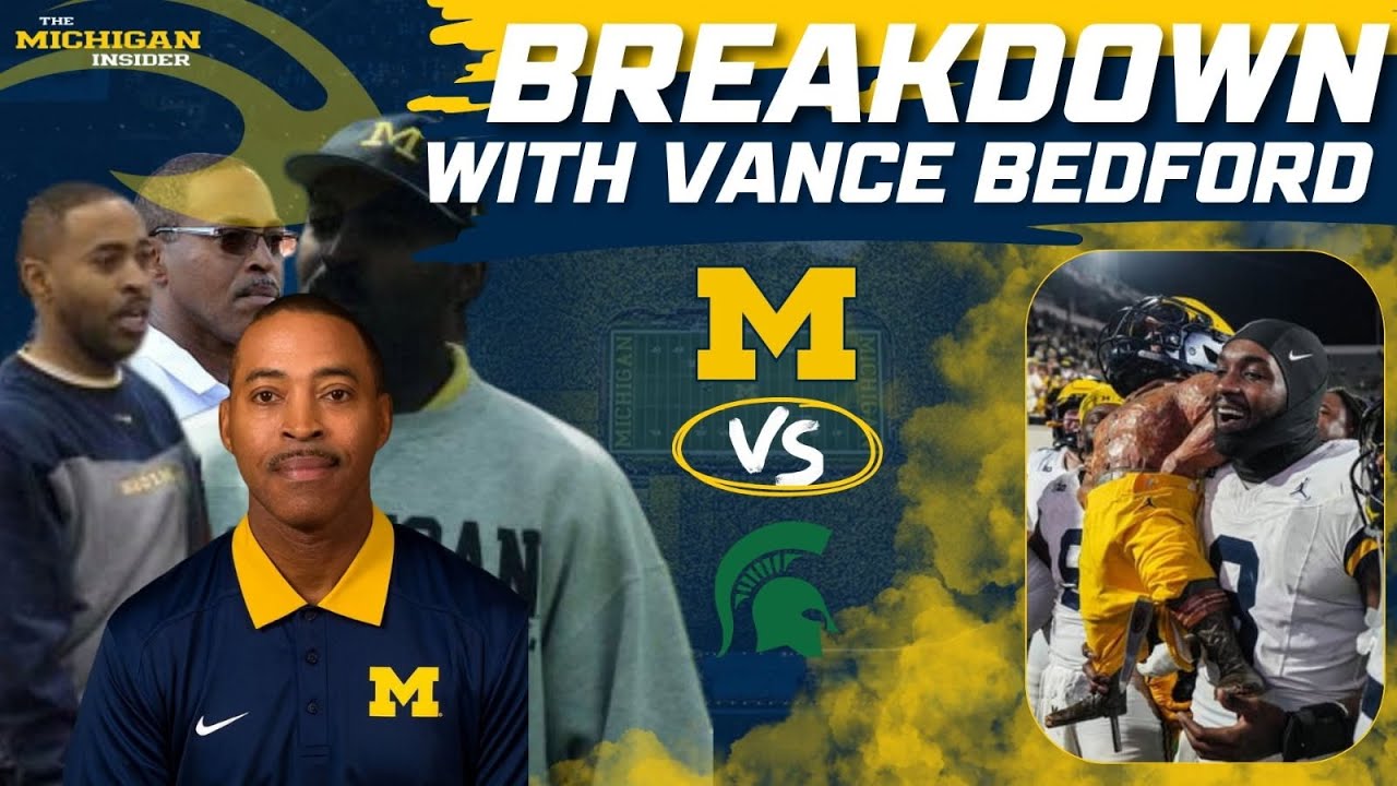 Michigan defensive breakdown with Vance Bedford (week 8) - MSU recap; Purdue preview