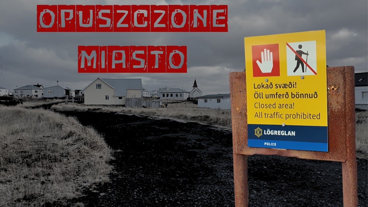 Jak wygląda miasto po erupcji  wulkanu? GRINDAVIK