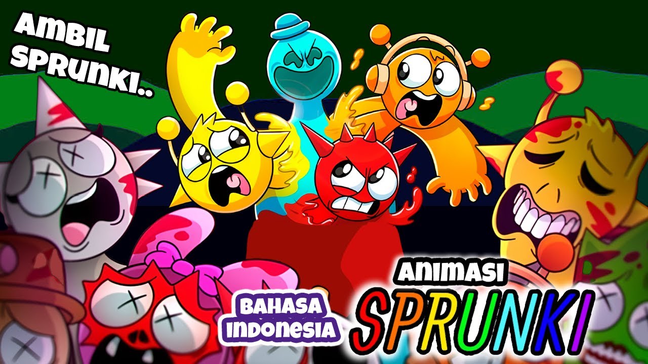 🔥 SPRUNKI DISERANG 😭 Animasi Sprunki Bahasa Indonesia