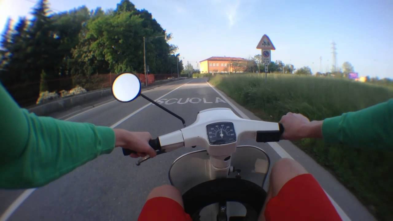 Vespa 50 Special 102 Polini On Board HD video (Miveu-X) (in rodaggio)
