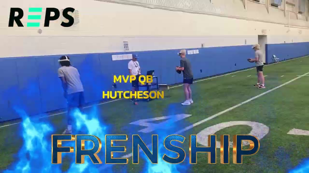 See how to use REPS VR to train your whole QB room with COY Jay Northcutt and MVP QB Hud Hutcheson