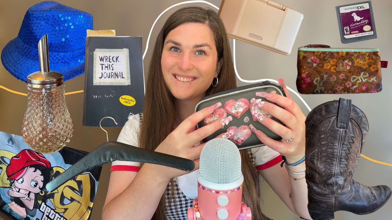 ASMR with Triggers I Found in my Parents' Home 🏡 🧑‍🧑‍🧒‍🧒 ❤️ Tapping & Scratching