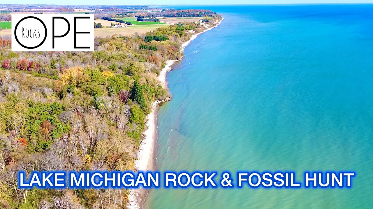 Quick Rock and Fossil Hunt on Lake Michigan