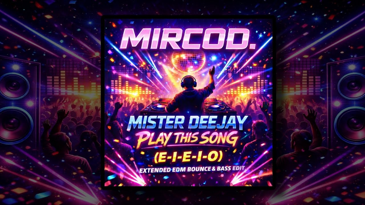MIRCOD. - MISTER DEEJAY PLAY THIS SONG (E-I-E-I-O) [EXTENDED EDM BOUNCE & BASS EDIT.]