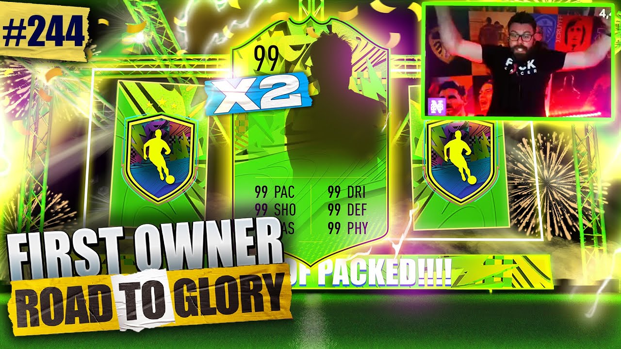 OMG WE PACK 2 x TEAM 2 FOF CARDS!! - FIRST OWNER RTG 244- FIFA 21