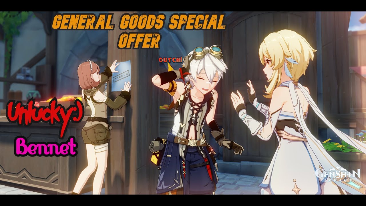 General goods special offer - Bennet hangout:)