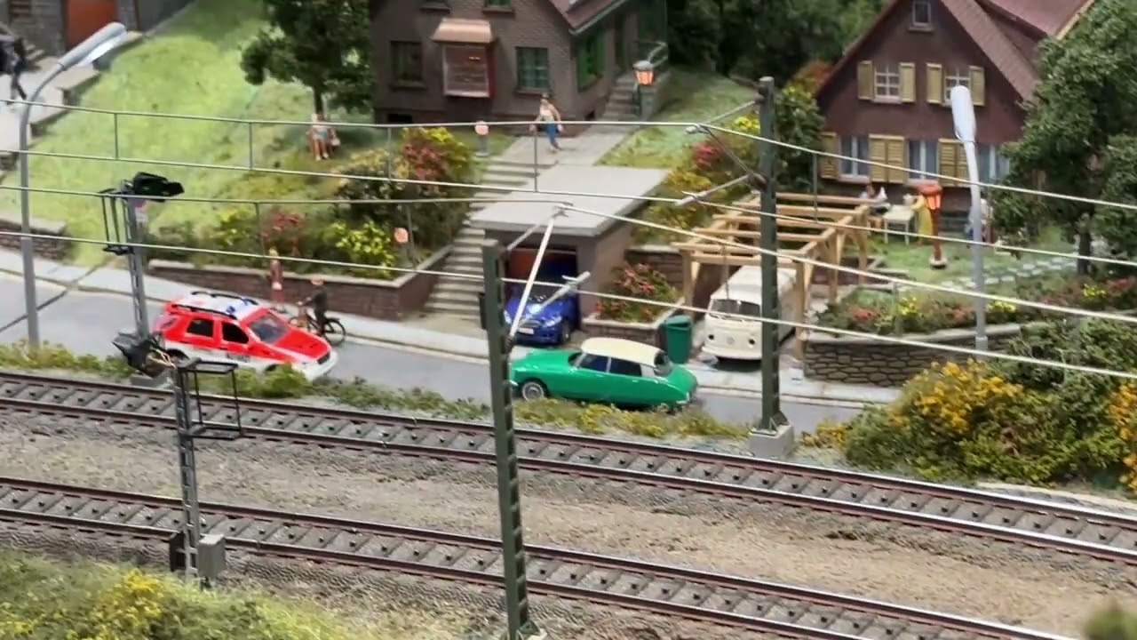 H0 gauge layout in Mannheim Train Show