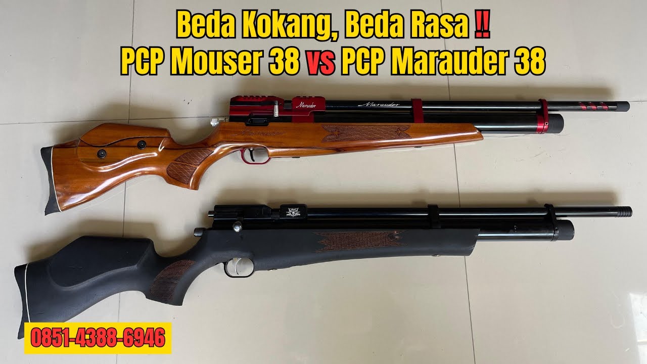 BEDA KOKANG, BEDA RASA❗ PCP Mouser 38 vs Marauder Full Review❗