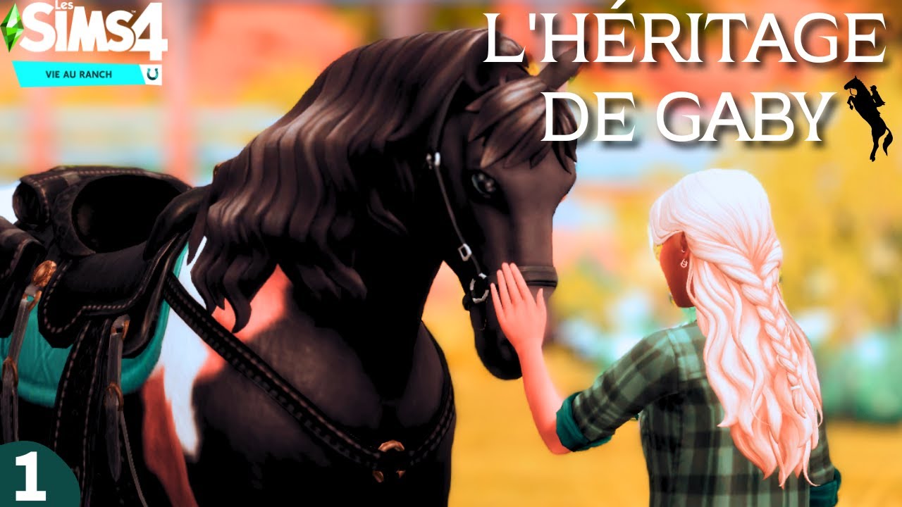 L' Héritage de Gaby 🌿 #1 | Relation à distance - LET'S PLAY VIE AU RANCH 🐴| SIMS 4