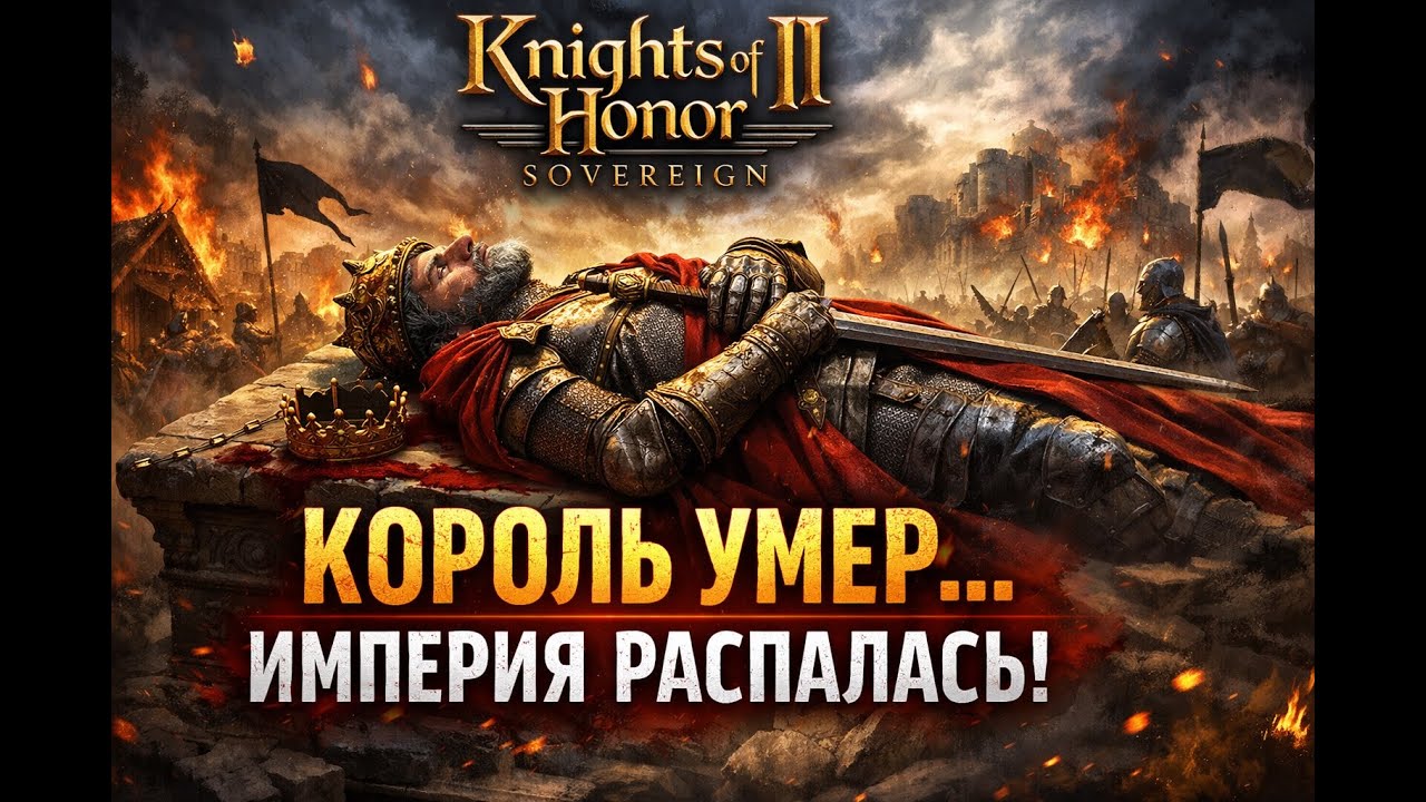Knights of Honor II: Sovereign — Король умер… Империя распалась ⚔️
