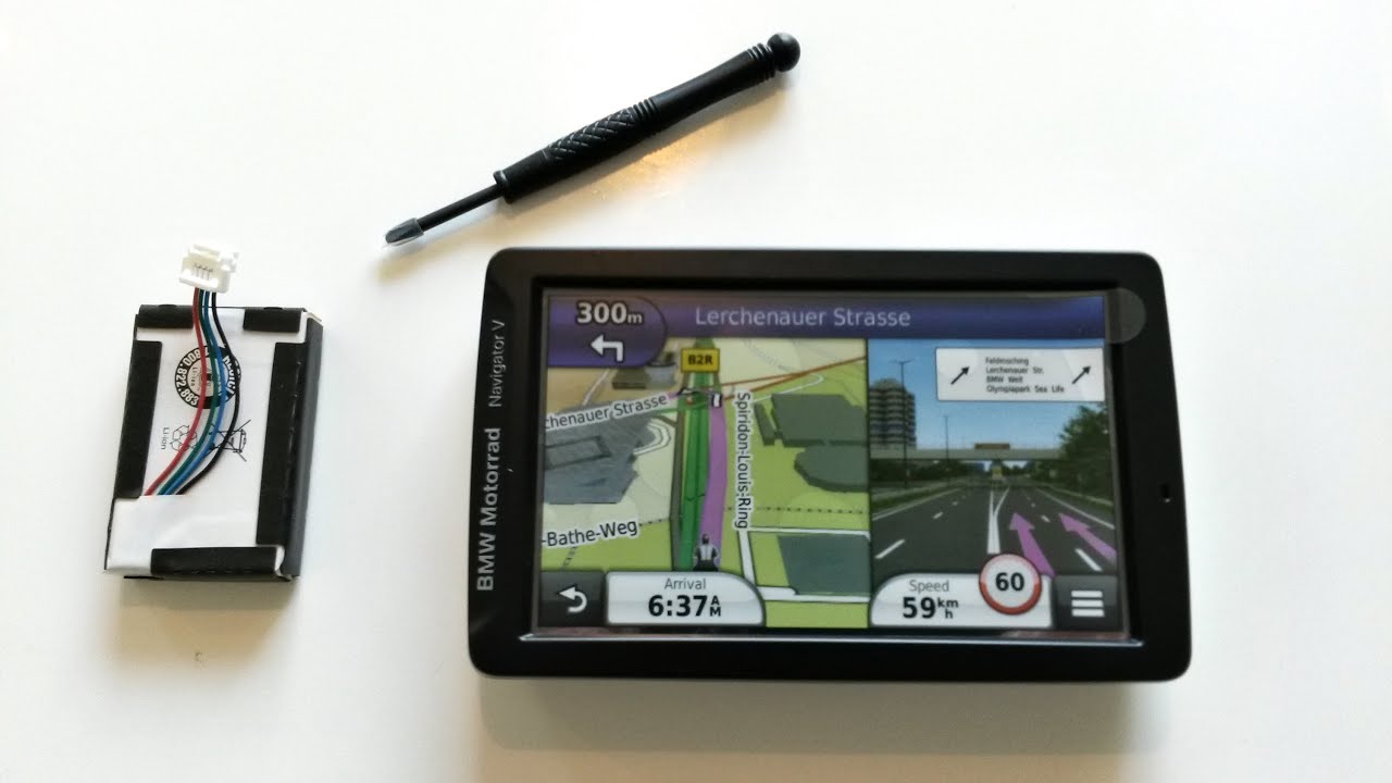 BMW Navigator V menu walkthrough
