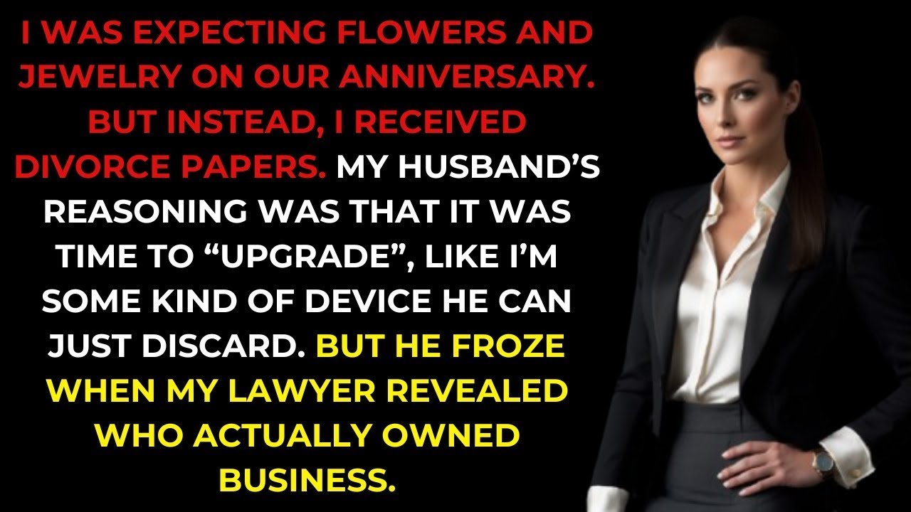 He Filed for Divorce on Our Anniversary—But Froze When My Lawyer Revealed Who Owned His Business