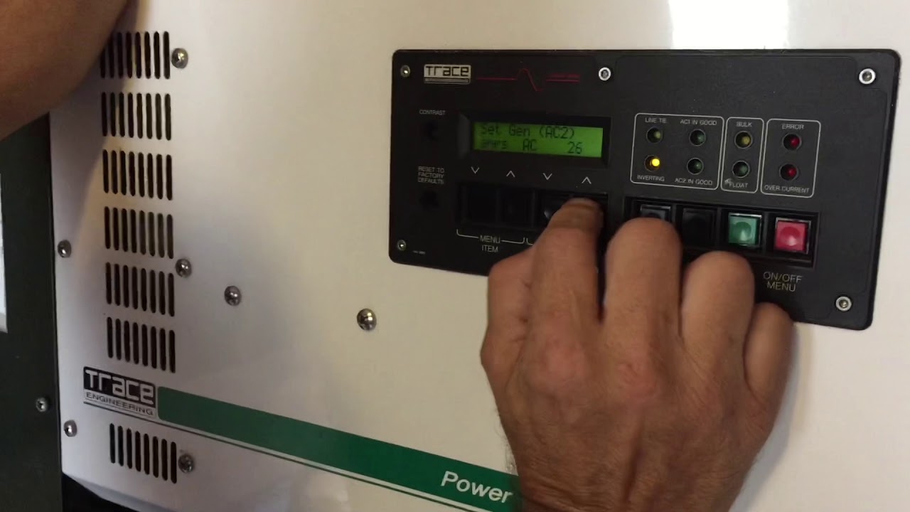 Simpliphi Lithium Ion Battery Set Up for Trace Inverter
