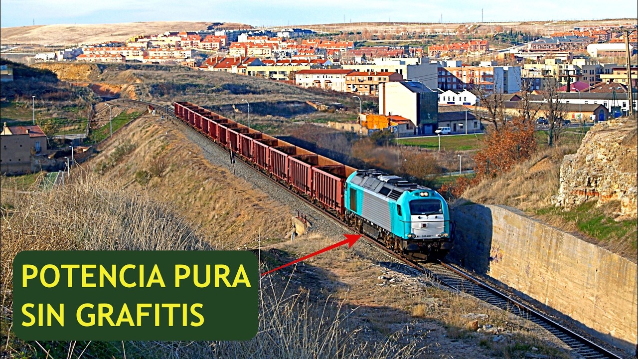 📽️El Lado Brillante del FERROCARRIL: Mercancías sin Grafitis y a Toda Máquina